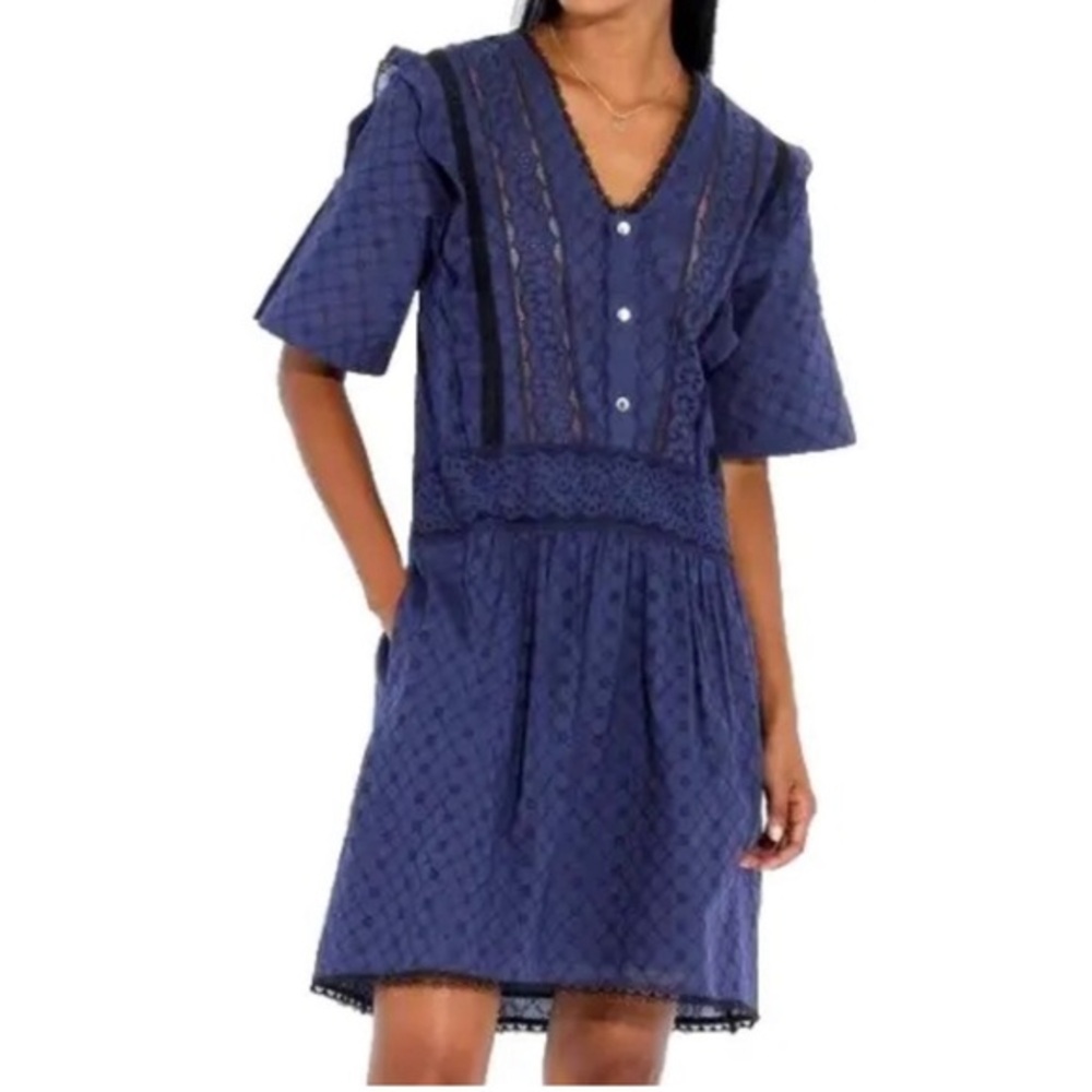 Coach Lace Mini Dress size 0 NWT
